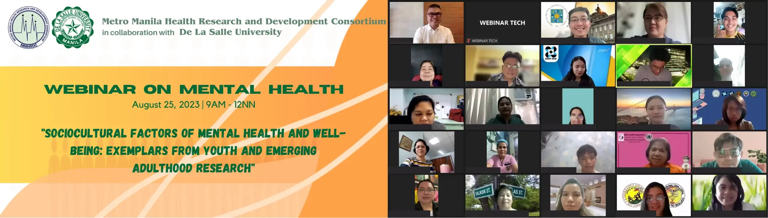 MMHRDC RUC Webinar on Mental Health