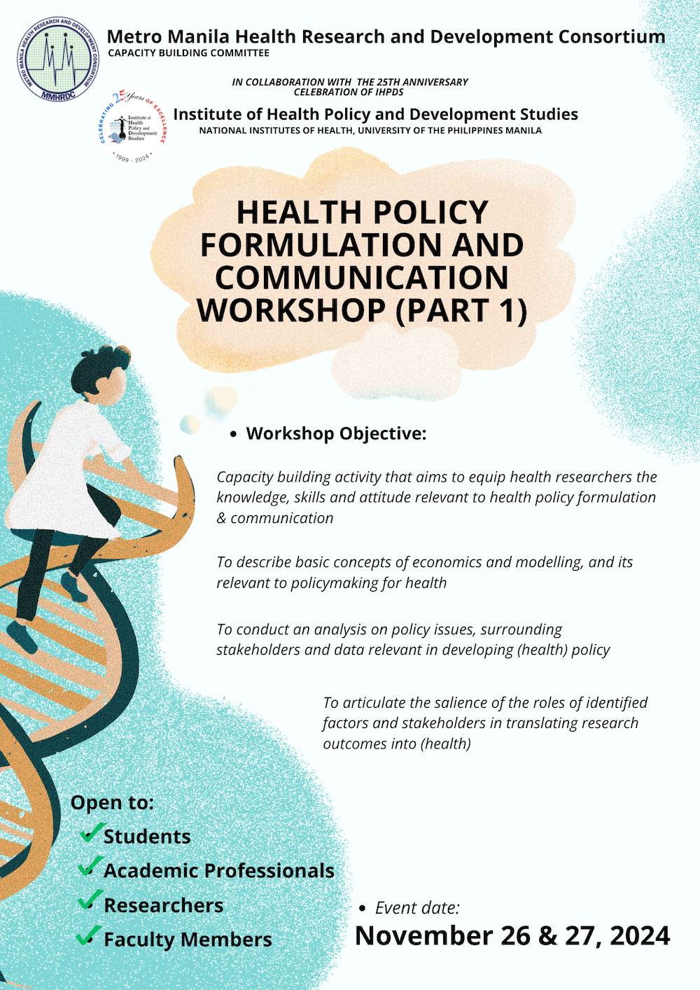 Health Policy Formulation and Communication Workshop